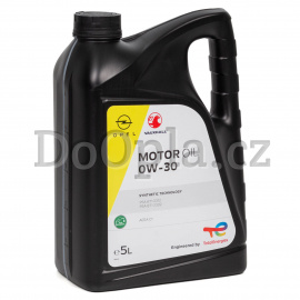 Motorový olej Opel 0W-30, 5 litrů 1684531180